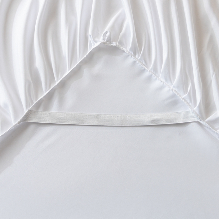 91家纺网 家纺一手货源 找家纺 梵克保罗 2025新款亲肤磨毛舒适柔软纯色Q系列枕套 Q-纯白