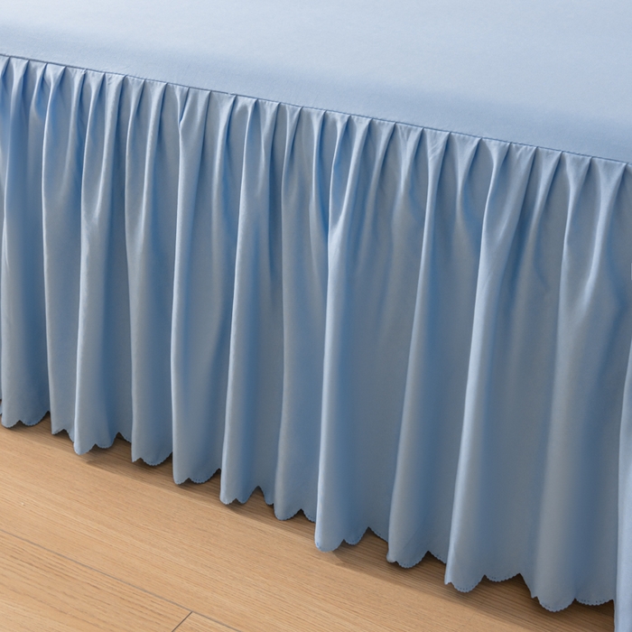 91家纺网 家纺一手货源 找家纺 梵克保罗 2025新款亲肤磨毛舒适柔软纯色Q系列枕套 Q-天蓝