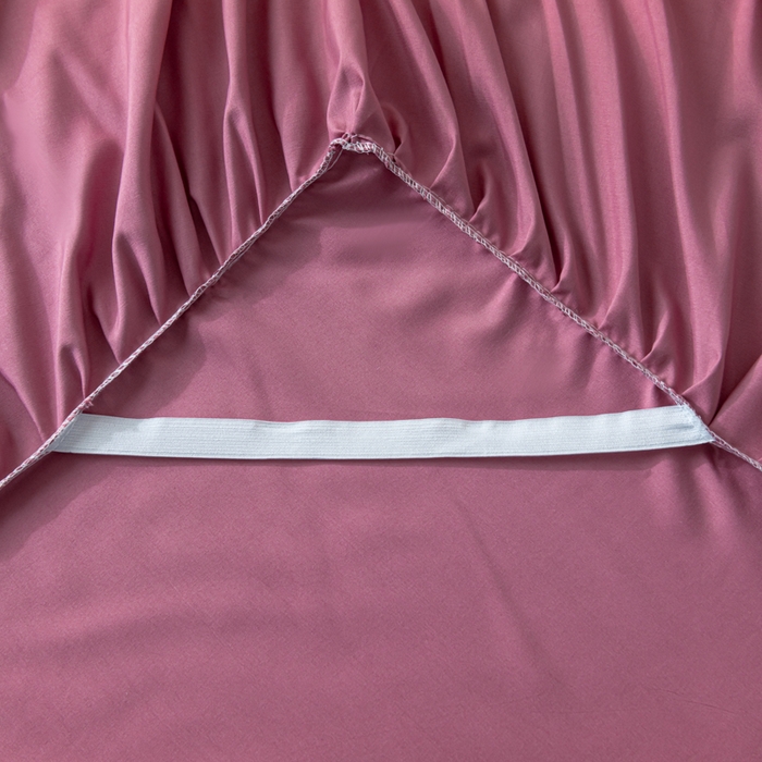 91家纺网 家纺一手货源 找家纺 梵克保罗 2025新款亲肤磨毛舒适柔软纯色Q系列枕套 Q-冷玫瑰