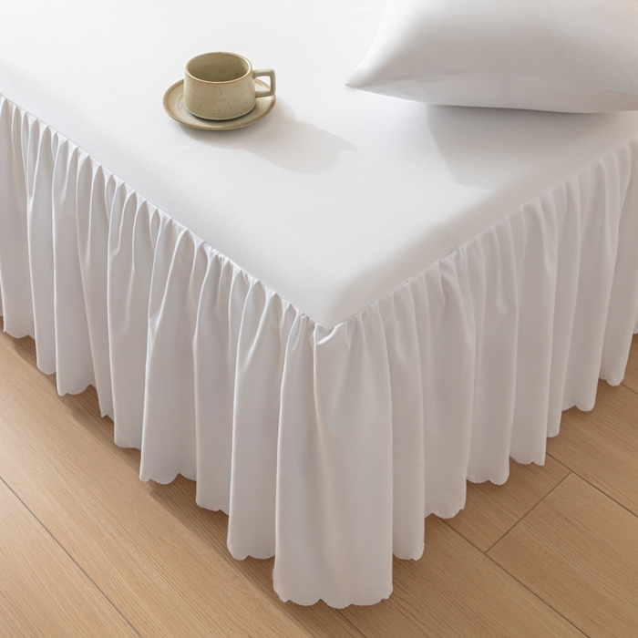 91家纺网 家纺一手货源 找家纺 梵克保罗 2025新款亲肤磨毛舒适柔软纯色Q系列枕套 Q-纯白