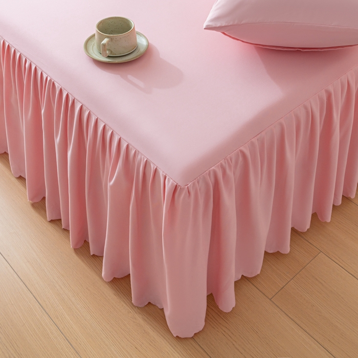 91家纺网 家纺一手货源 找家纺 梵克保罗 2025新款亲肤磨毛舒适柔软纯色Q系列枕套 Q-淡粉