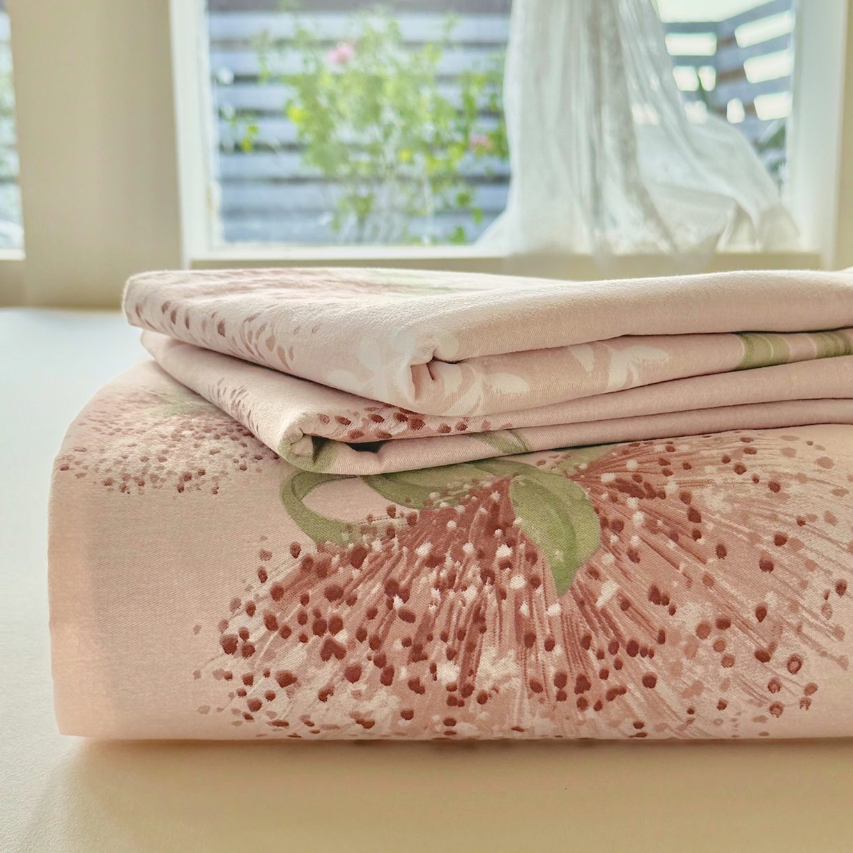 91家纺网 家纺一手货源 找家纺 壹贝家纺 2025新款A类100%全棉纯棉磨毛床单单床单床单单件 和风雅颂-桔