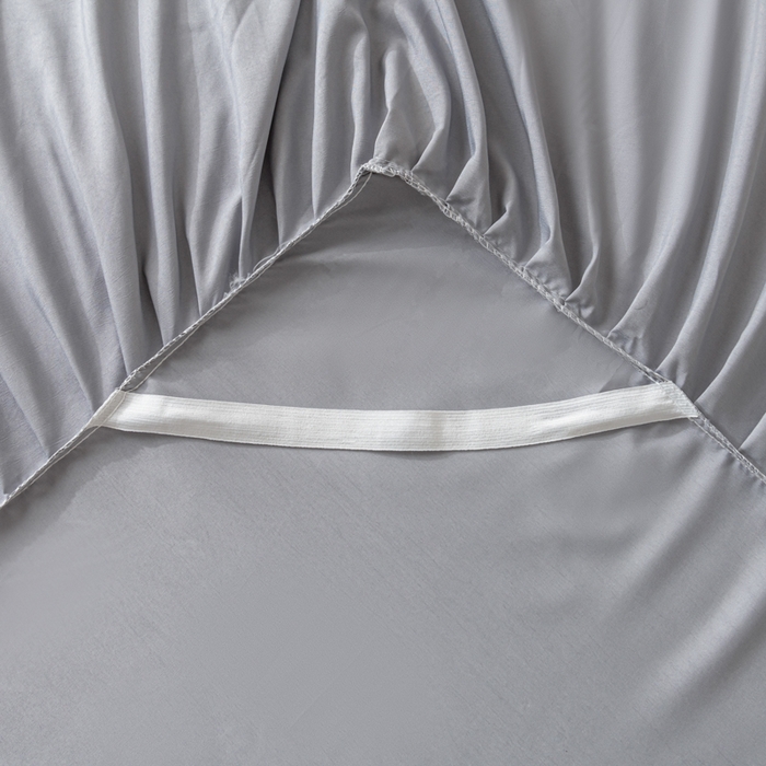 91家纺网 家纺一手货源 找家纺 梵克保罗 2025新款亲肤磨毛舒适柔软纯色Q系列枕套 Q-浅灰