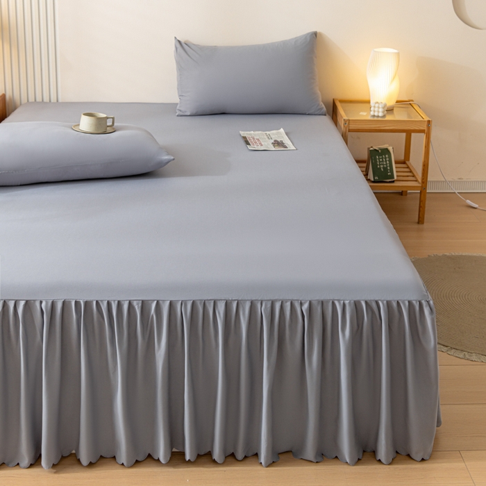 91家纺网 家纺一手货源 找家纺 梵克保罗 2025新款亲肤磨毛舒适柔软纯色Q系列枕套 Q-浅灰