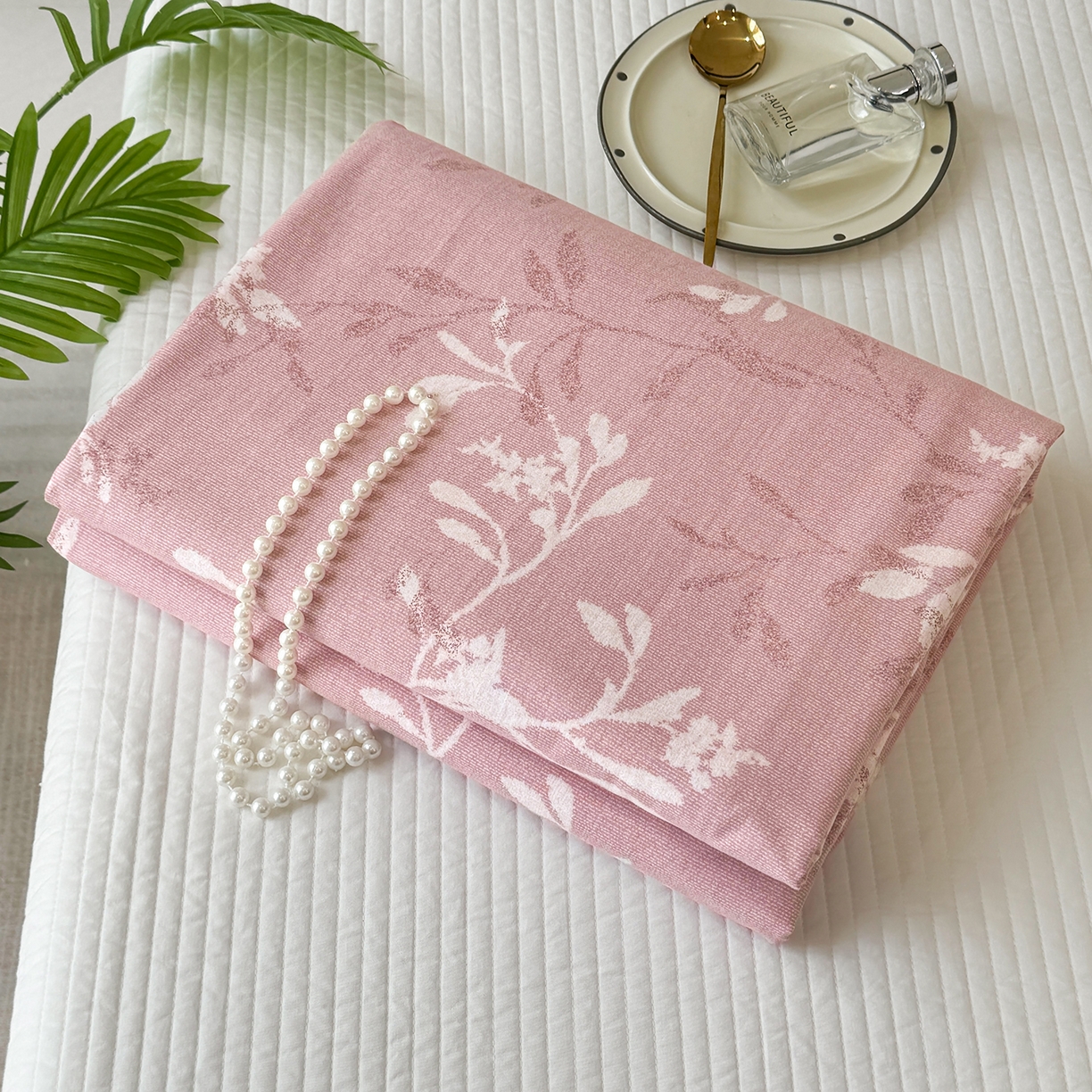 91家纺网 家纺一手货源 找家纺 壹贝家纺 2025新款A类100%全棉纯棉磨毛床单单床单床单单件 春和景明-粉