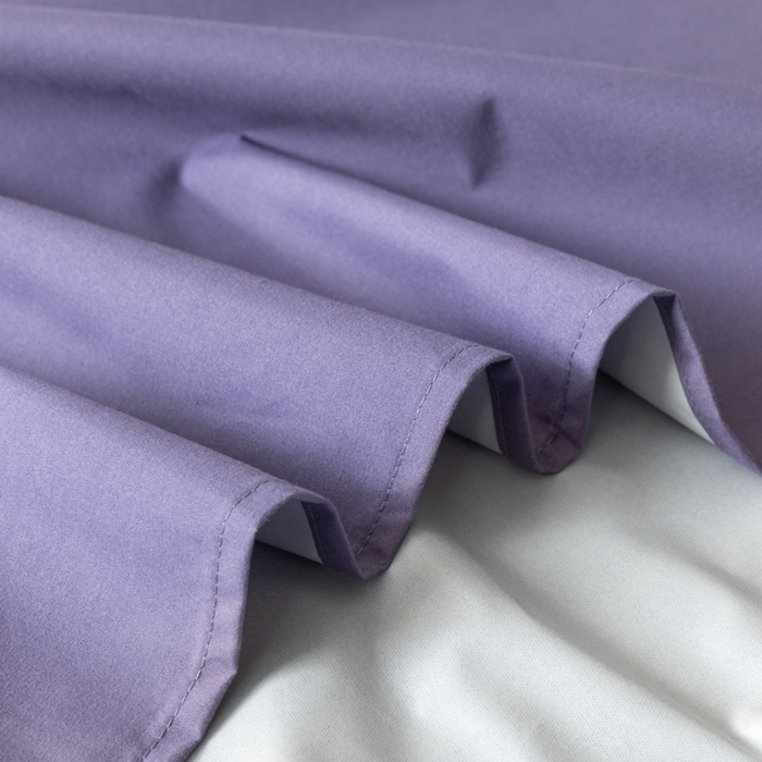 91家纺网 家纺一手货源 找家纺 梵克保罗 2025新款亲肤舒适防水纯色床单 C-莫奈紫