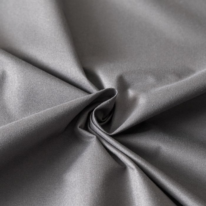 91家纺网 家纺一手货源 找家纺 梵克保罗 2025新款亲肤舒适防水纯色床单 C-深灰