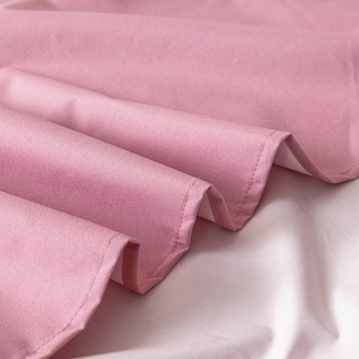 91家纺网 家纺一手货源 找家纺 梵克保罗 2025新款亲肤舒适防水纯色床单 C-豆沙