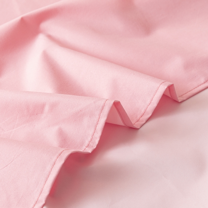 91家纺网 家纺一手货源 找家纺 梵克保罗 2025新款亲肤舒适防水纯色床单 C-淡粉