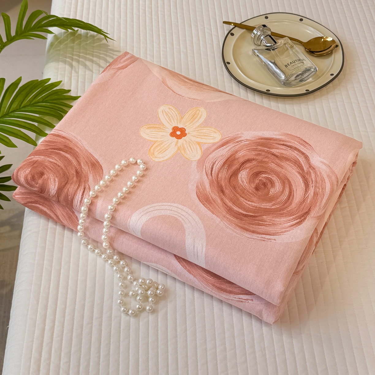 91家纺网 家纺一手货源 找家纺 壹贝家纺 2025新款A类100%全棉纯棉磨毛床单单床单床单单件 浪漫的事