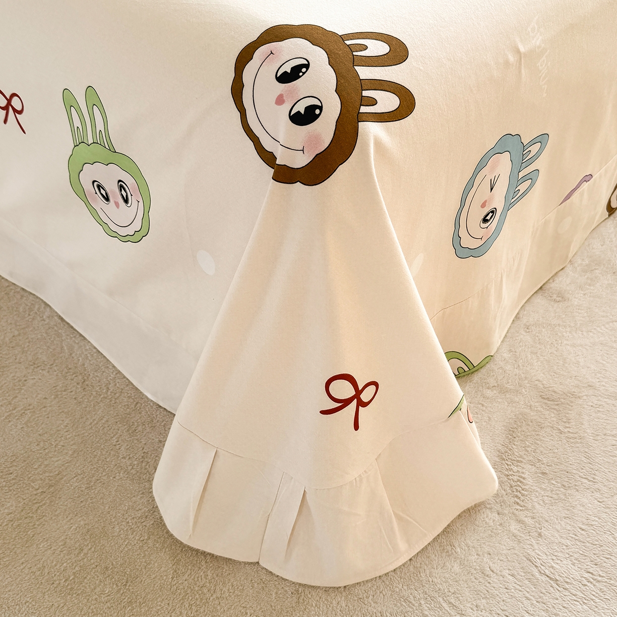 91家纺网 家纺一手货源 找家纺 壹贝家纺 2025新款A类100%全棉纯棉磨毛床单单床单床单单件 拉多-米