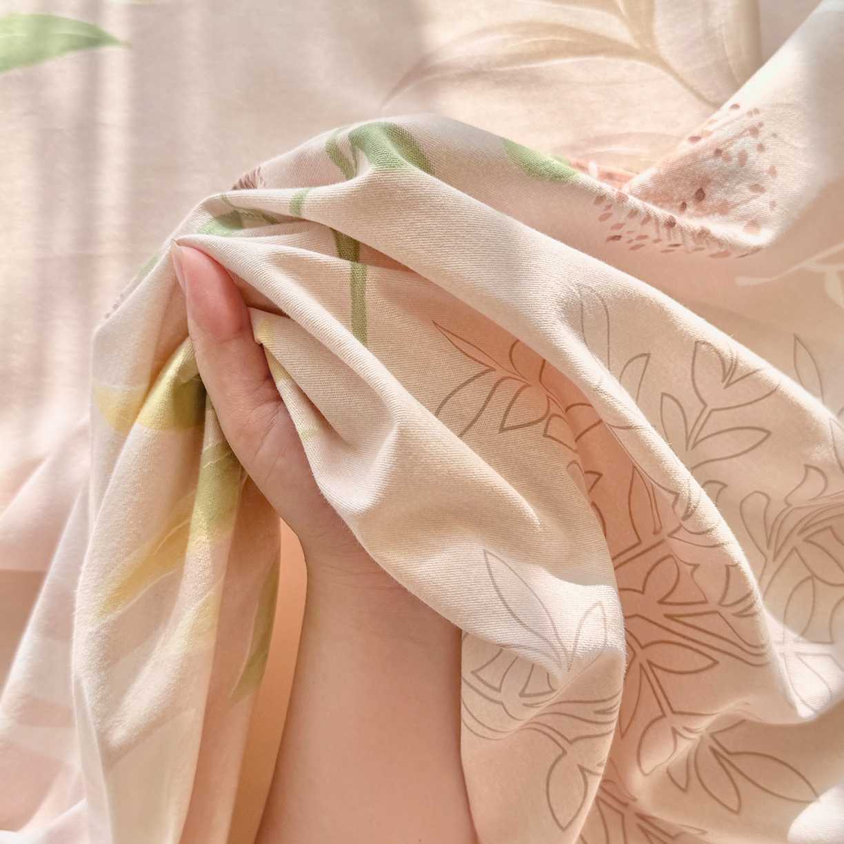 91家纺网 家纺一手货源 找家纺 壹贝家纺 2025新款A类100%全棉纯棉磨毛床单单床单床单单件 和风雅颂-桔