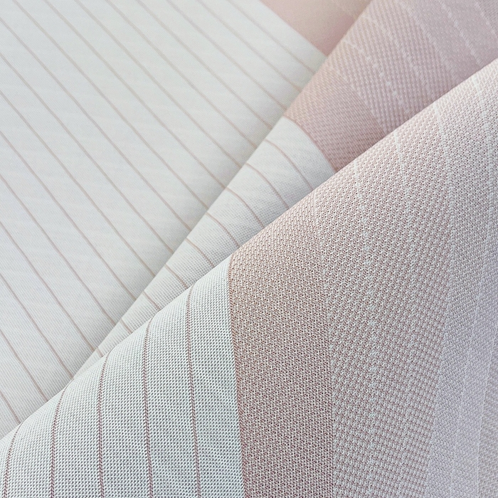 91家纺网 家纺一手货源 找家纺 梵克保罗 2025春夏新款针织凉感丝凉席三件套 雅韵-粉