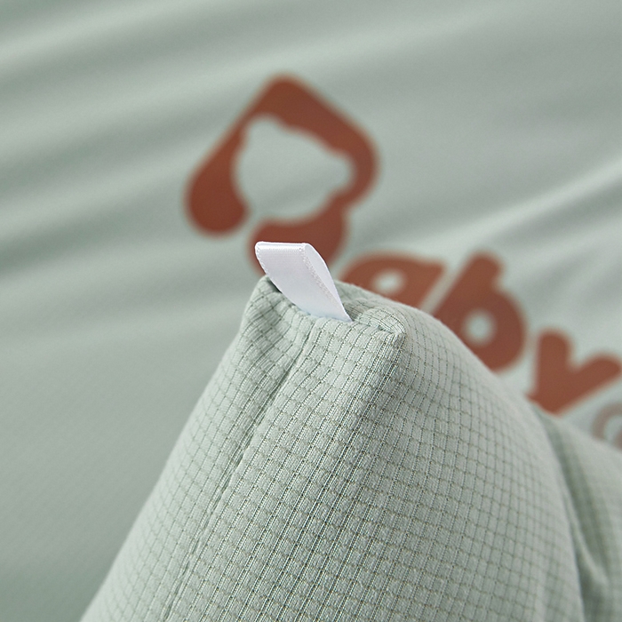 91家纺网 家纺一手货源 找家纺 亿莱鑫 2025新款秋冬A婴儿绒针织棉肌肤被被子被芯冬被 baby熊-绿