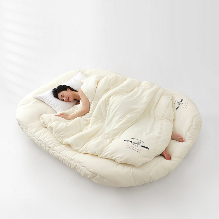 91家纺网 家纺一手货源 找家纺 （总）优布加 2025新款二合一子母被绑绳款