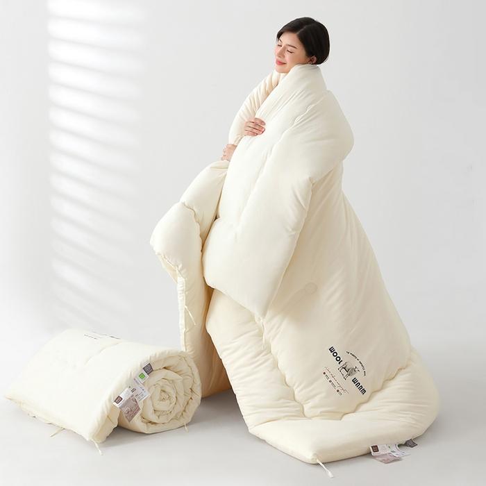 91家纺网 家纺一手货源 找家纺 （总）优布加 2025新款二合一子母被绑绳款