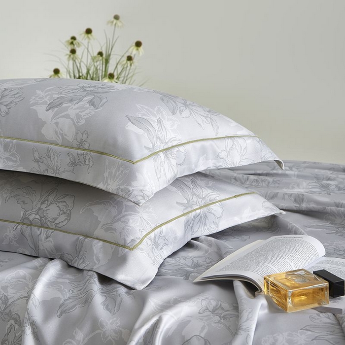 91家纺网 家纺一手货源 找家纺 梵克保罗 2025新款竹纤维+天丝软凉席三件套 织梦--奶绿