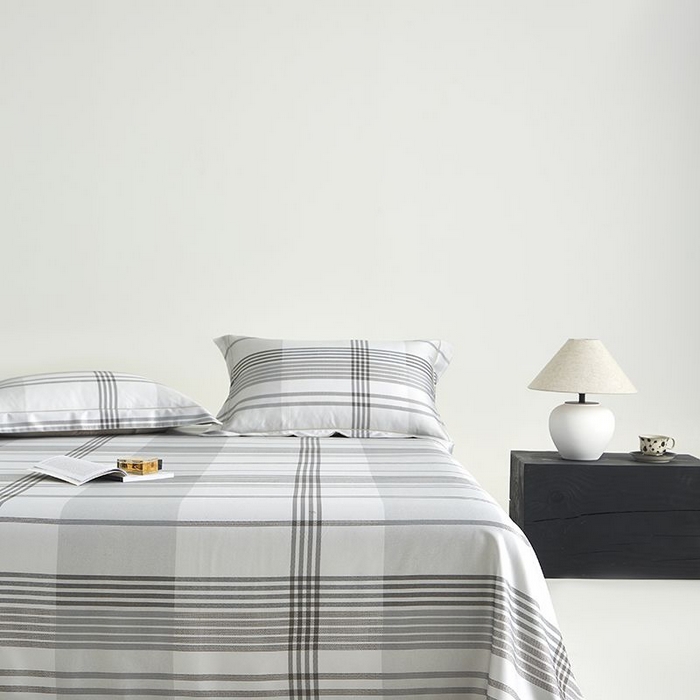 91家纺网 家纺一手货源 找家纺 梵克保罗 2025新款竹纤维+天丝软凉席三件套 格调