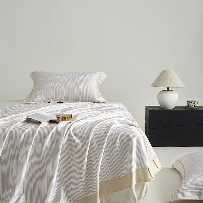 91家纺网 家纺一手货源 找家纺 梵克保罗 2025新款竹纤维+天丝软凉席三件套 流畅