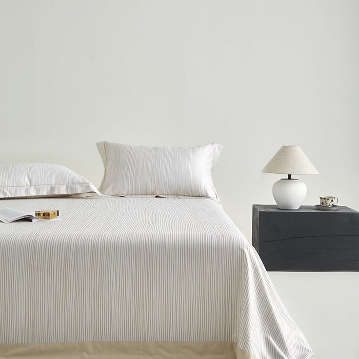 91家纺网 家纺一手货源 找家纺 梵克保罗 2025新款竹纤维+天丝软凉席三件套 流畅