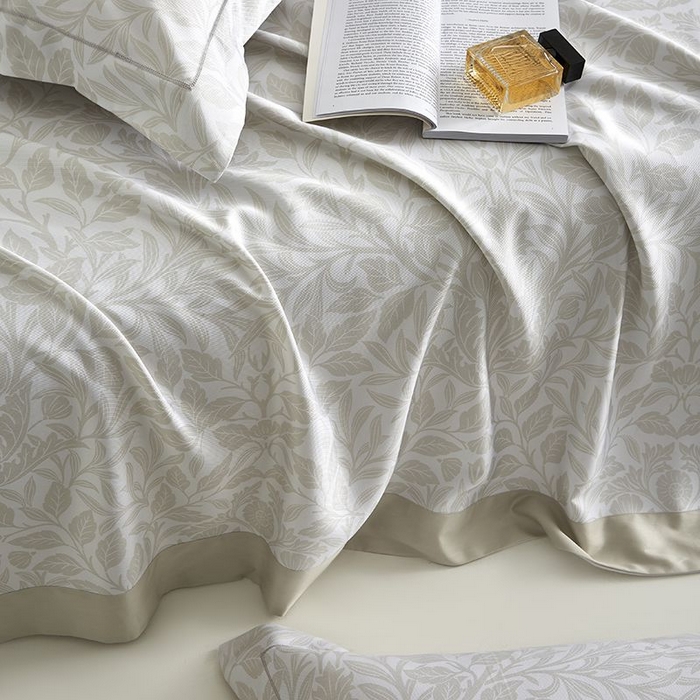 91家纺网 家纺一手货源 找家纺 梵克保罗 2025新款竹纤维+天丝软凉席三件套 幽香--浅卡其