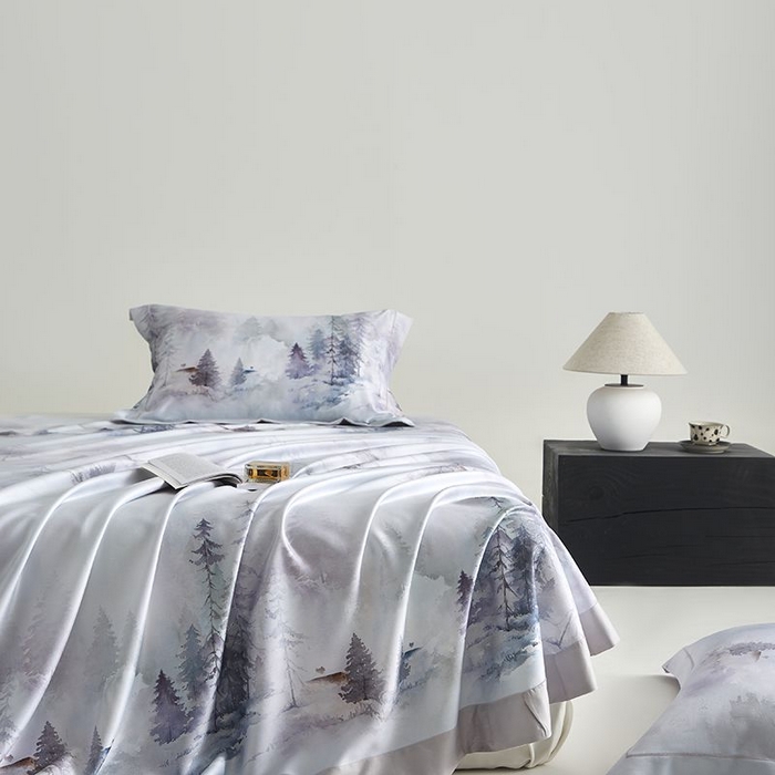 91家纺网 家纺一手货源 找家纺 梵克保罗 2025新款竹纤维+天丝软凉席三件套 云梦