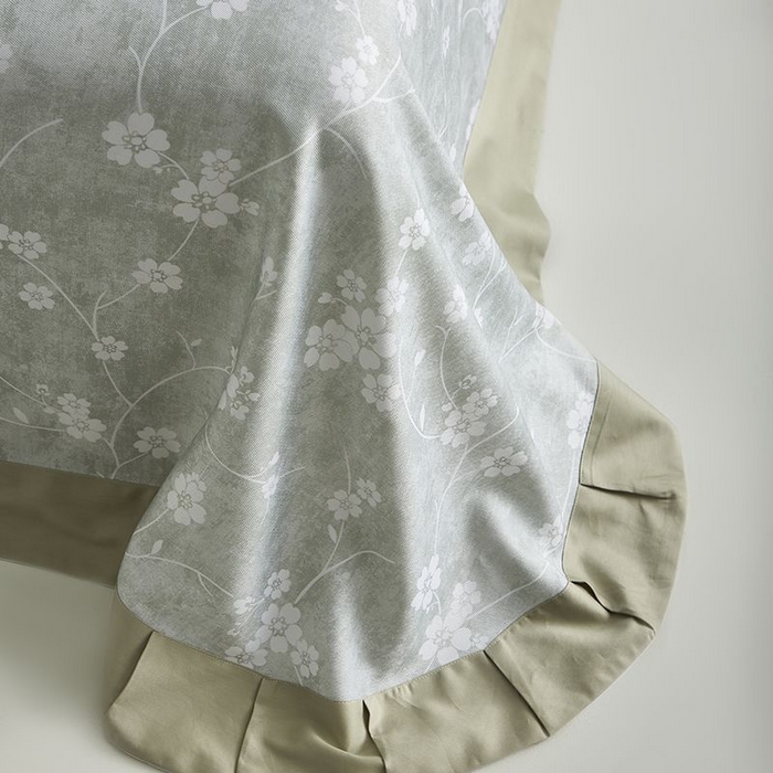 91家纺网 家纺一手货源 找家纺 梵克保罗 2025新款竹纤维+天丝软凉席三件套 清风