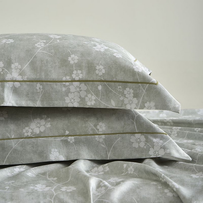 91家纺网 家纺一手货源 找家纺 梵克保罗 2025新款竹纤维+天丝软凉席三件套 清风