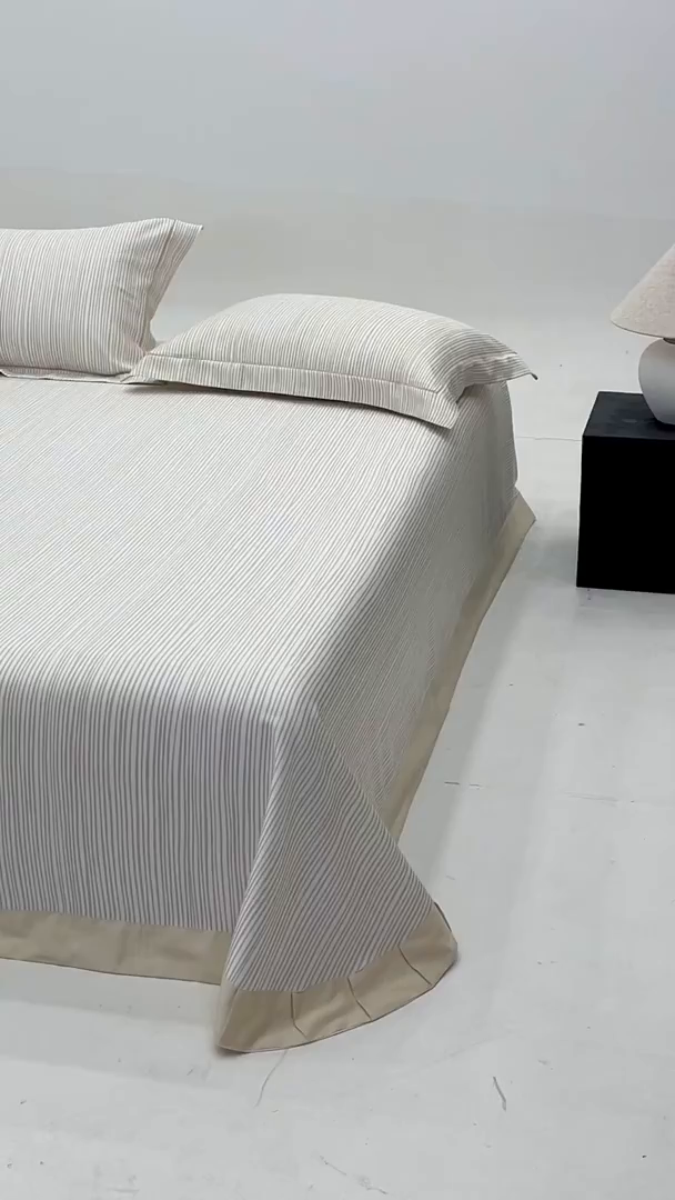 91家纺网 家纺一手货源 找家纺 梵克保罗 2025新款竹纤维+天丝软凉席三件套 流畅