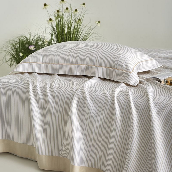 91家纺网 家纺一手货源 找家纺 梵克保罗 2025新款竹纤维+天丝软凉席三件套 流畅