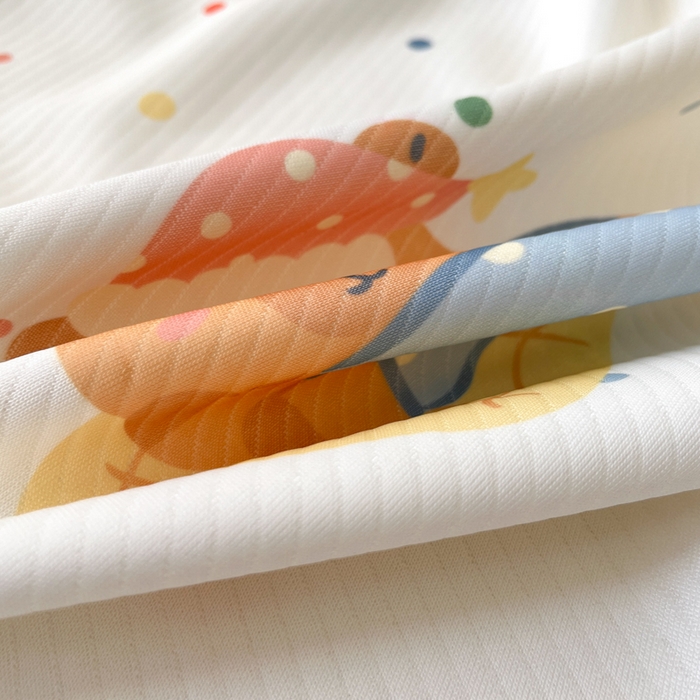 91家纺网 家纺一手货源 找家纺 梵克保罗 2025新款春夏PE提花凉感丝冰丝床笠款凉席 卡皮巴拉