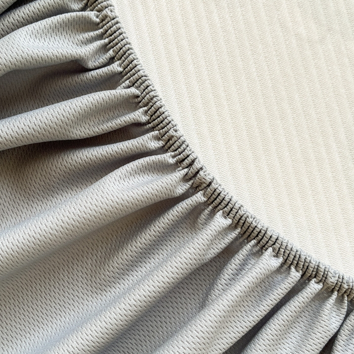 91家纺网 家纺一手货源 找家纺 梵克保罗 2025新款春夏PE提花凉感丝冰丝床笠款凉席 花间兔