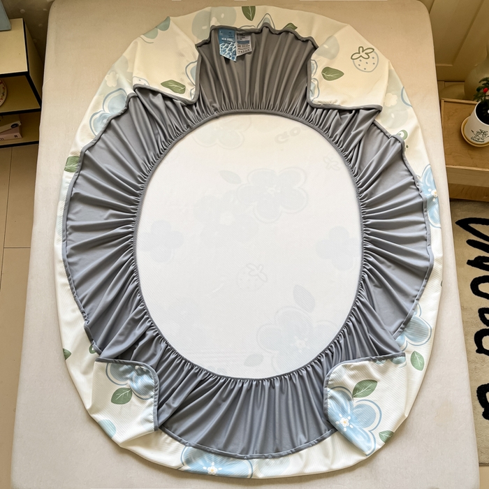 91家纺网 家纺一手货源 找家纺 （总）梵克保罗 2025新款春夏PE提花凉感丝冰丝床笠款凉席