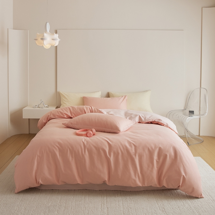 91家纺网 家纺一手货源 找家纺 （总）眷恋家纺 2025年春夏全棉铂金棉13376数码印花四件套