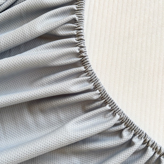 91家纺网 家纺一手货源 找家纺 梵克保罗 2025新款春夏PE提花凉感丝冰丝床笠款凉席 繁花