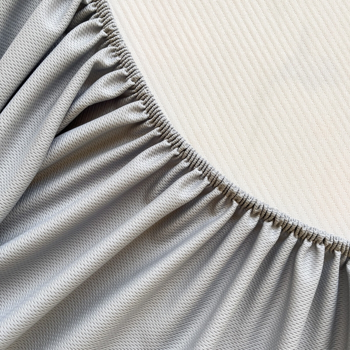 91家纺网 家纺一手货源 找家纺 梵克保罗 2025新款春夏PE提花凉感丝冰丝床笠款凉席 芬芳