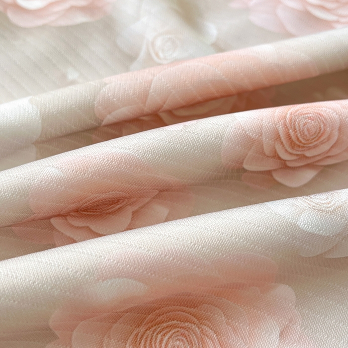 91家纺网 家纺一手货源 找家纺 梵克保罗 2025新款春夏PE提花凉感丝冰丝床笠款凉席 繁花