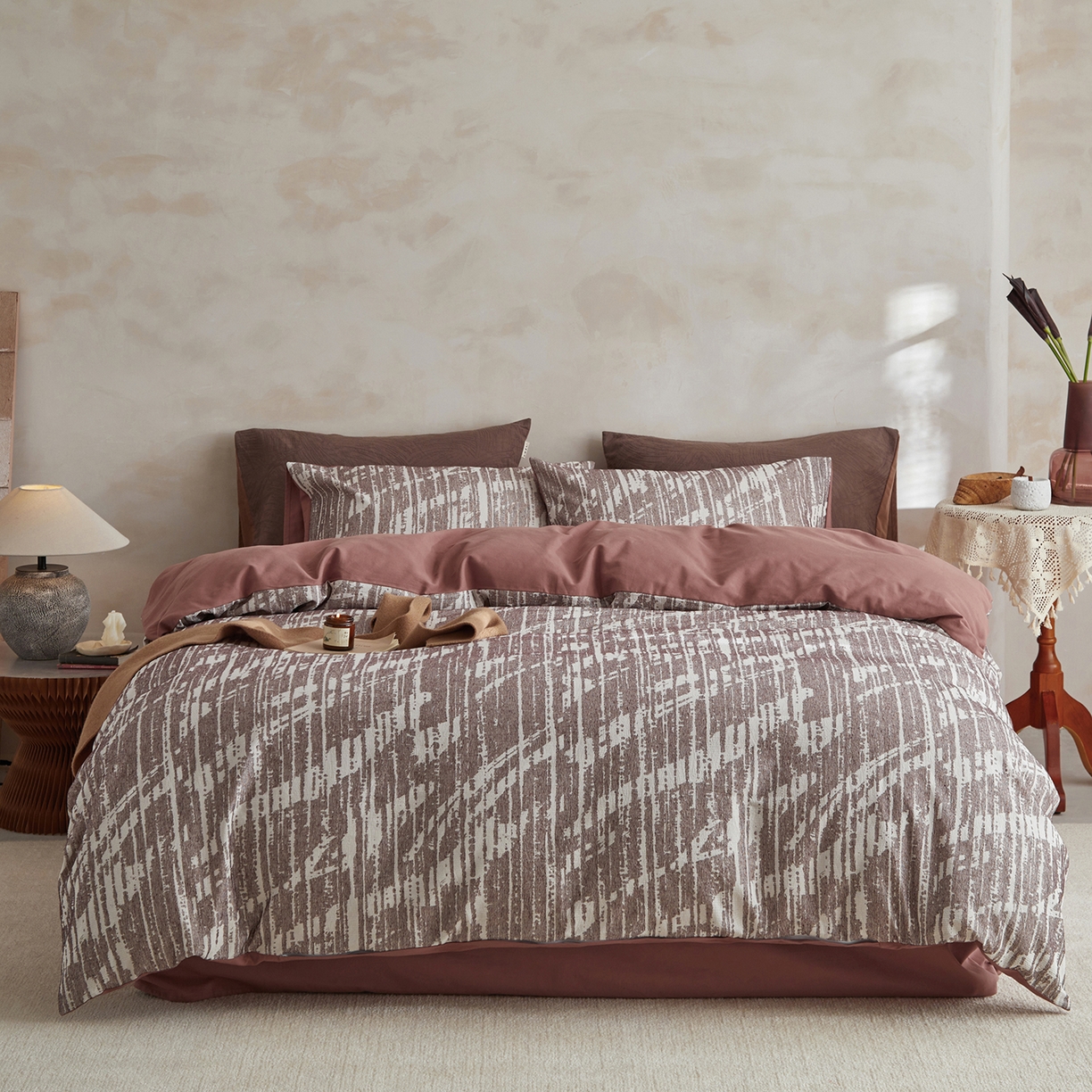 91家纺网 家纺一手货源 找家纺 （总）女子家纺 2025新款全棉提花纯棉加厚磨毛四件套