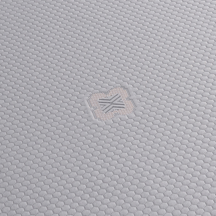 91家纺网 家纺一手货源 找家纺 梵克保罗 2025新款凉感因子母婴级凉感丝豆豆席床裙款 床裙香奈儿-灰