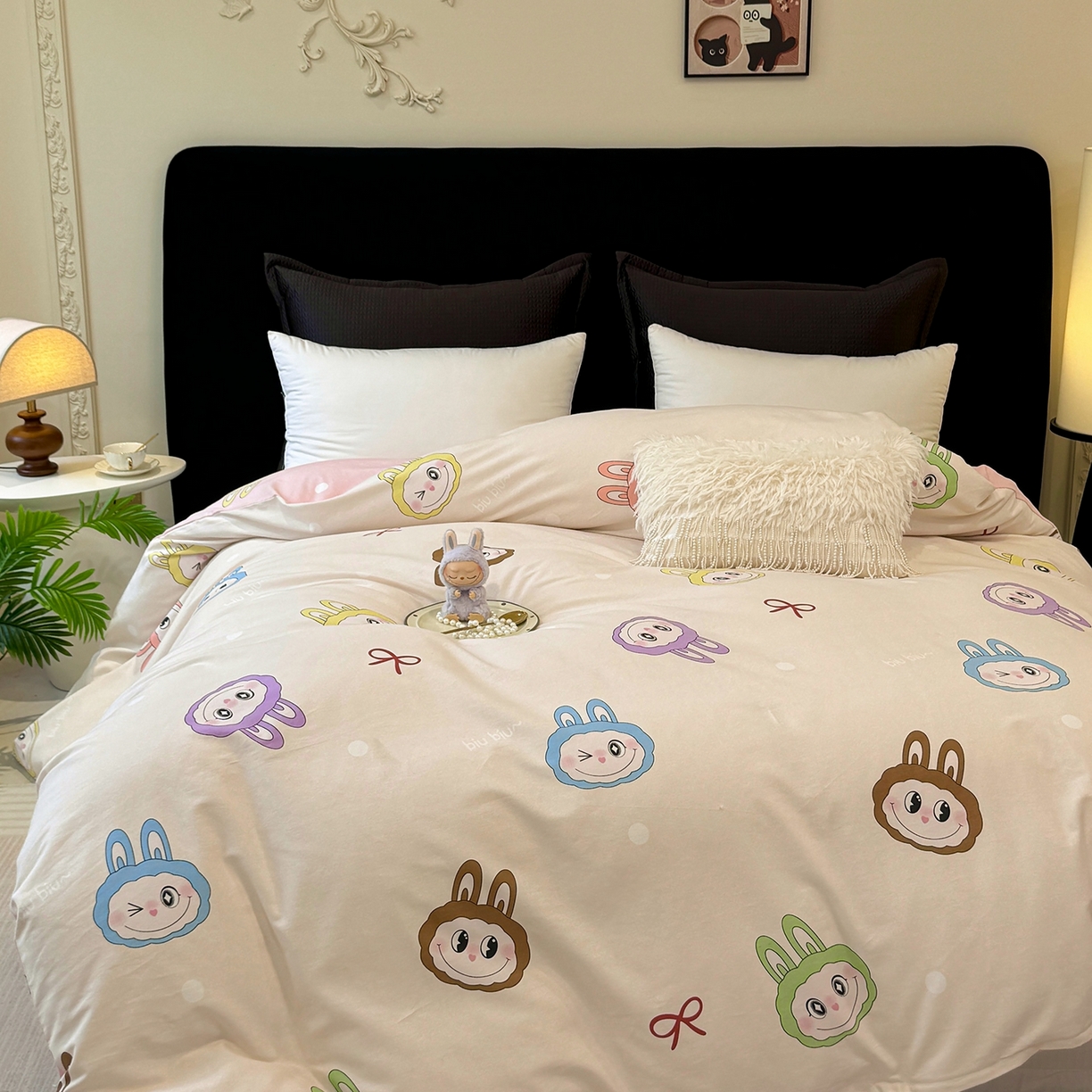 91家纺网 家纺一手货源 找家纺 壹贝家纺 2025新款A类100%全棉纯棉磨毛被套单被套被套单件 拉多-米