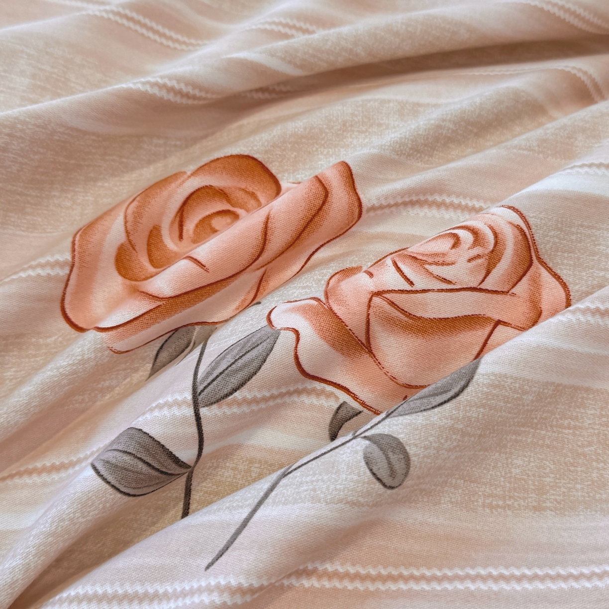 91家纺网 家纺一手货源 找家纺 壹贝家纺 2025新款A类100%全棉纯棉磨毛被套单被套被套单件 暗香