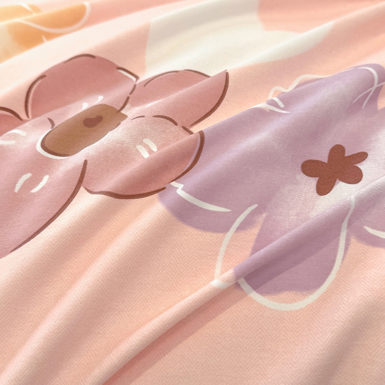 91家纺网 家纺一手货源 找家纺 （总）壹贝家纺 2025新款A类100%全棉纯棉磨毛被套单被套被套单件