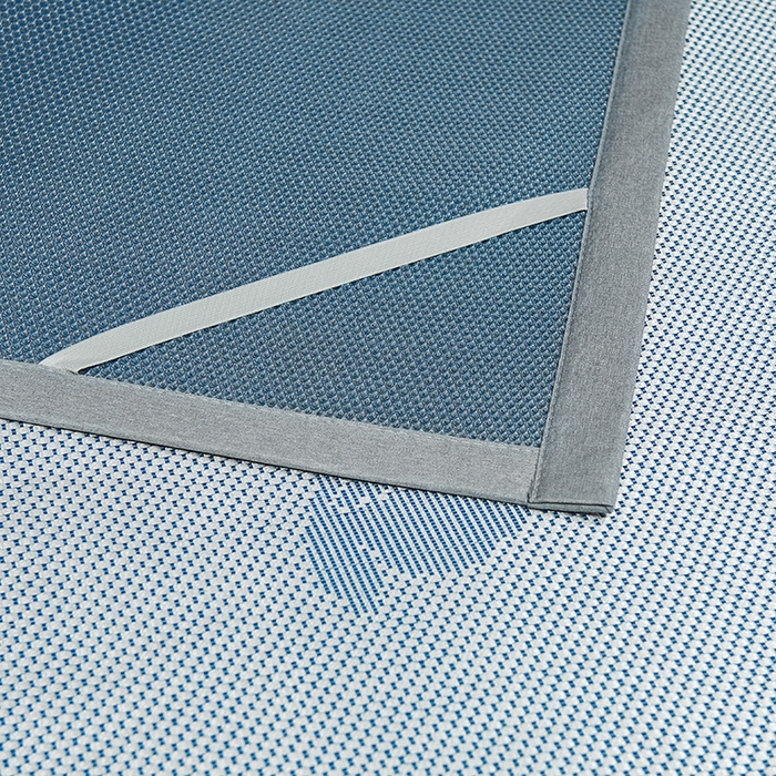 91家纺网 家纺一手货源 找家纺 梵克保罗 2025新款3D复合提花清凉冰藤席-花语系列 花语-香槟