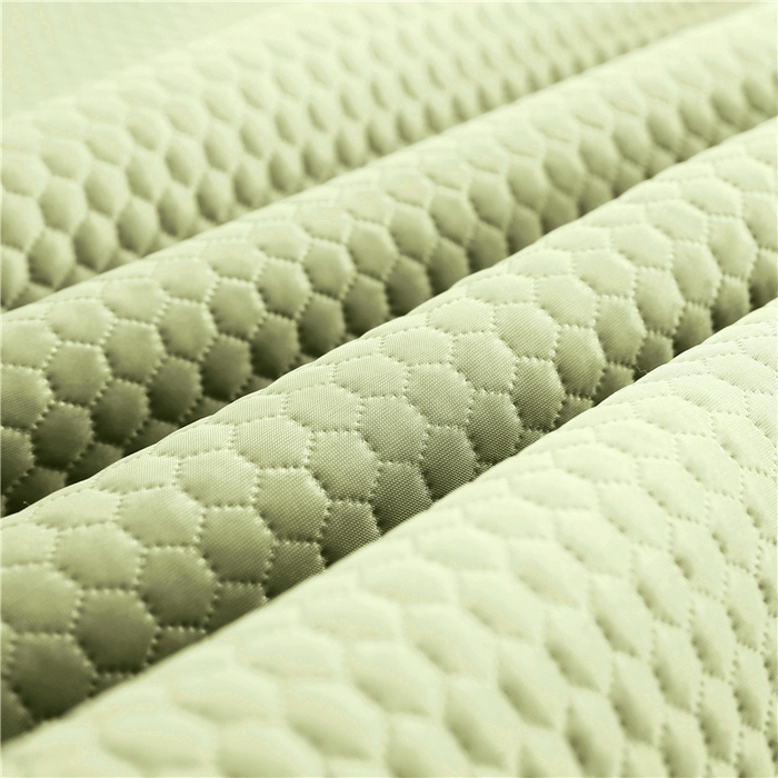 91家纺网 家纺一手货源 找家纺 梵克保罗 2025新款冰豆豆超声波凉感席系列 凉豆豆-抹茶绿