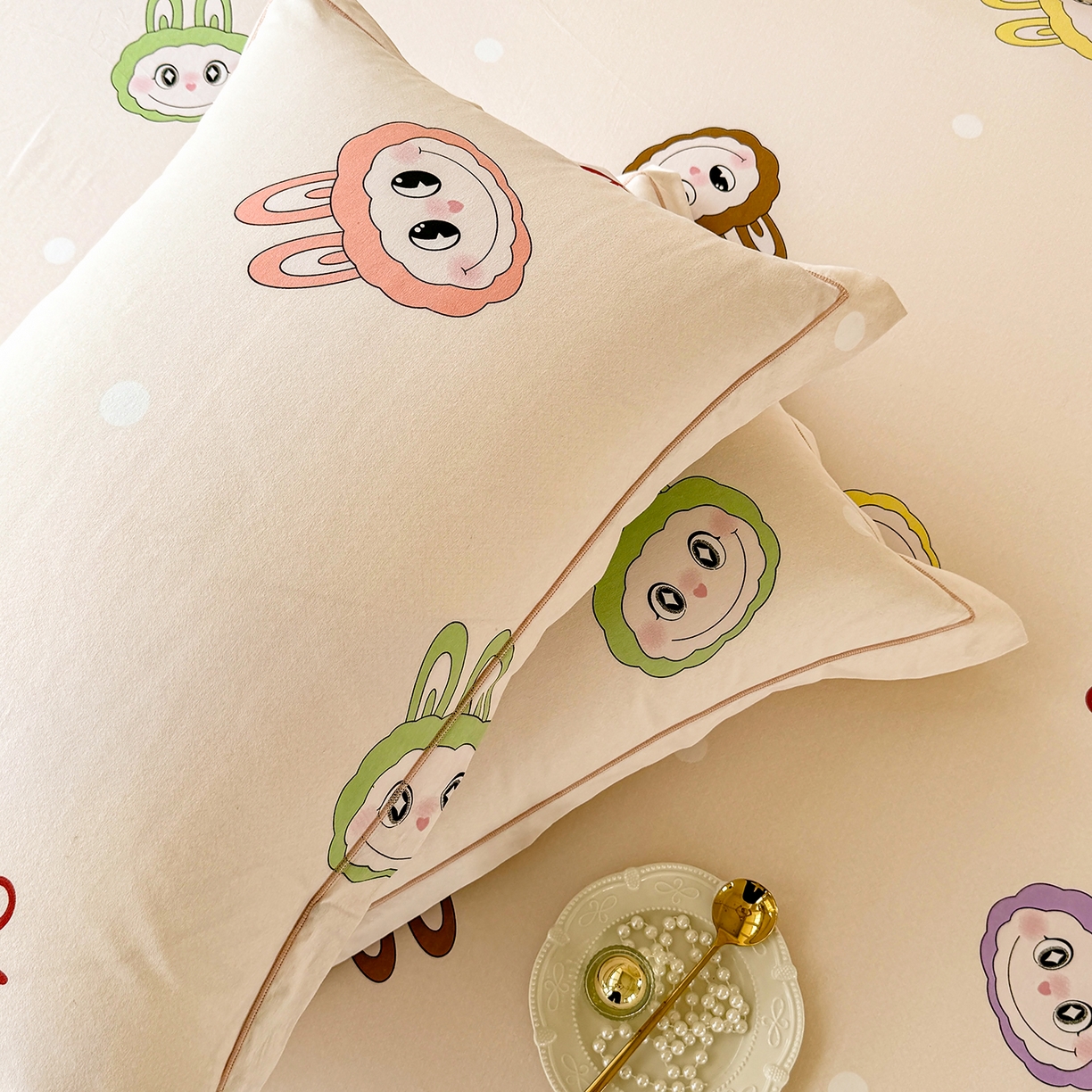 91家纺网 家纺一手货源 找家纺 壹贝家纺 2025新款A类100%全棉纯棉磨毛枕套单枕套枕套单件 拉多-米