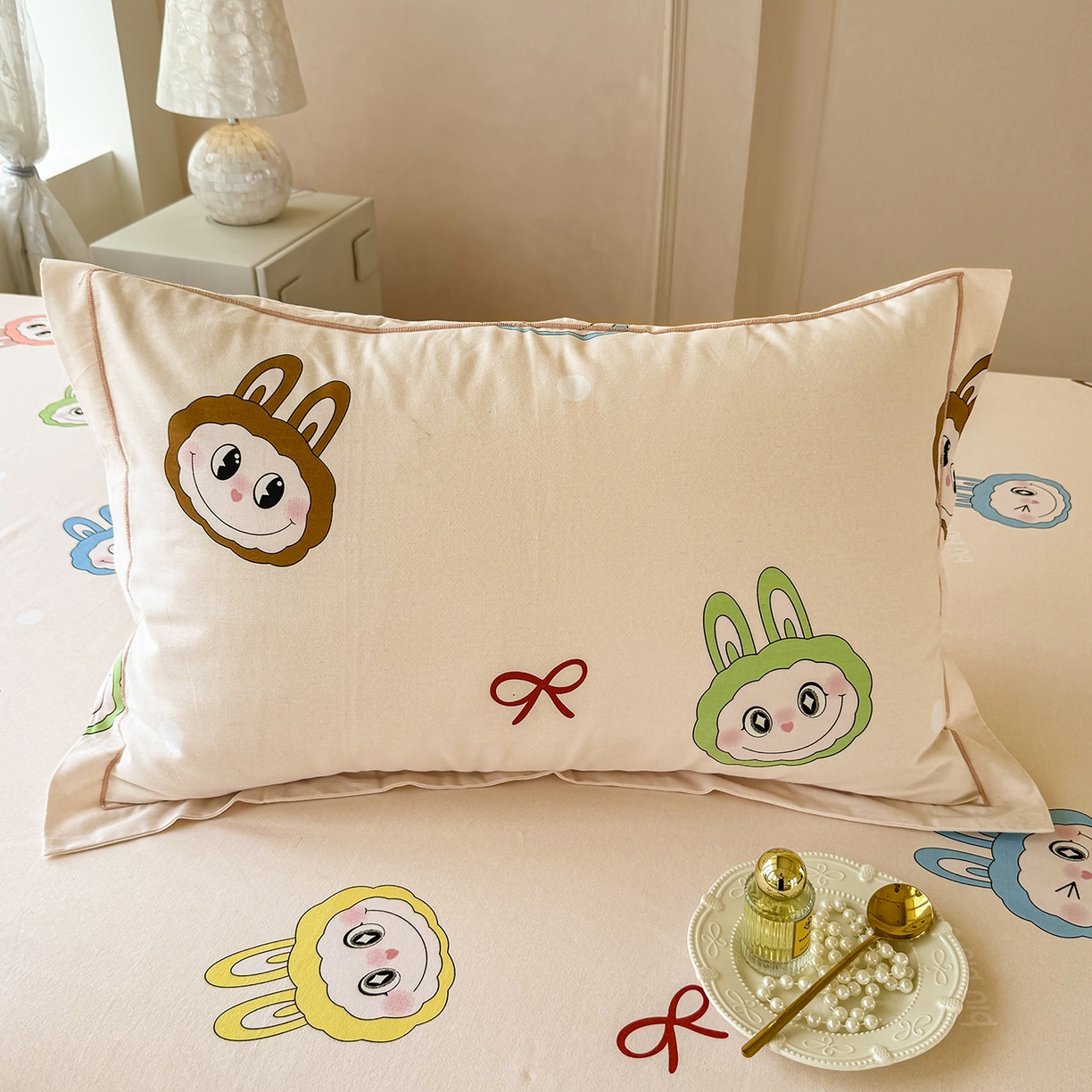 91家纺网 家纺一手货源 找家纺 壹贝家纺 2025新款A类100%全棉纯棉磨毛枕套单枕套枕套单件 拉多-米