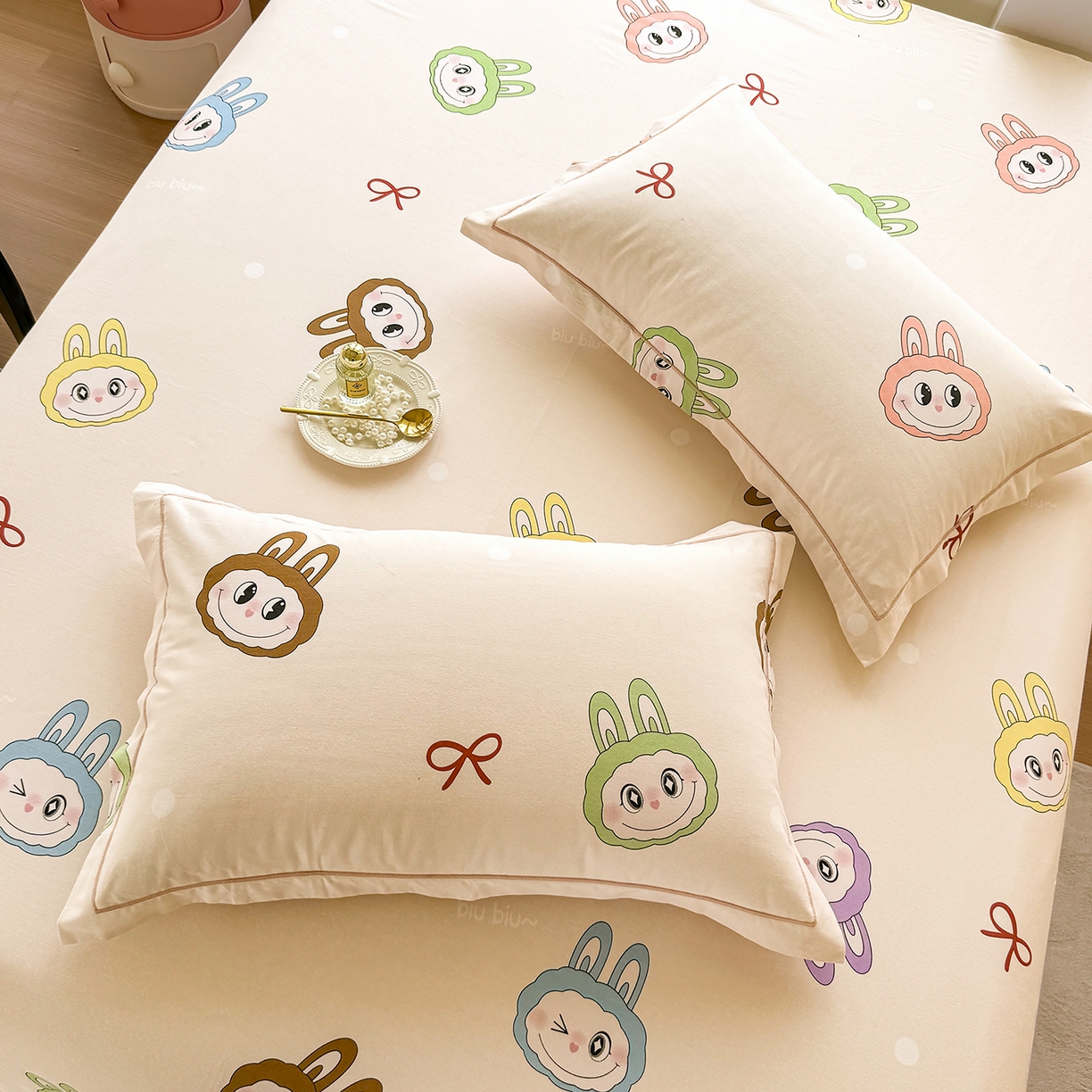 91家纺网 家纺一手货源 找家纺 壹贝家纺 2025新款A类100%全棉纯棉磨毛枕套单枕套枕套单件 拉多-米