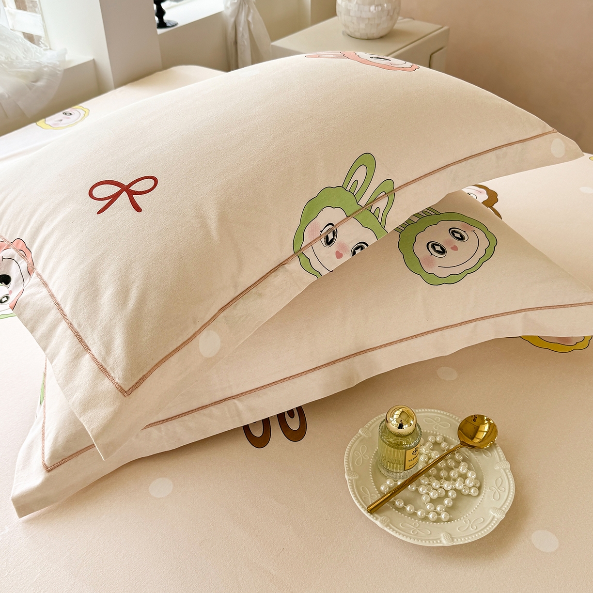 91家纺网 家纺一手货源 找家纺 壹贝家纺 2025新款A类100%全棉纯棉磨毛枕套单枕套枕套单件 拉多-米