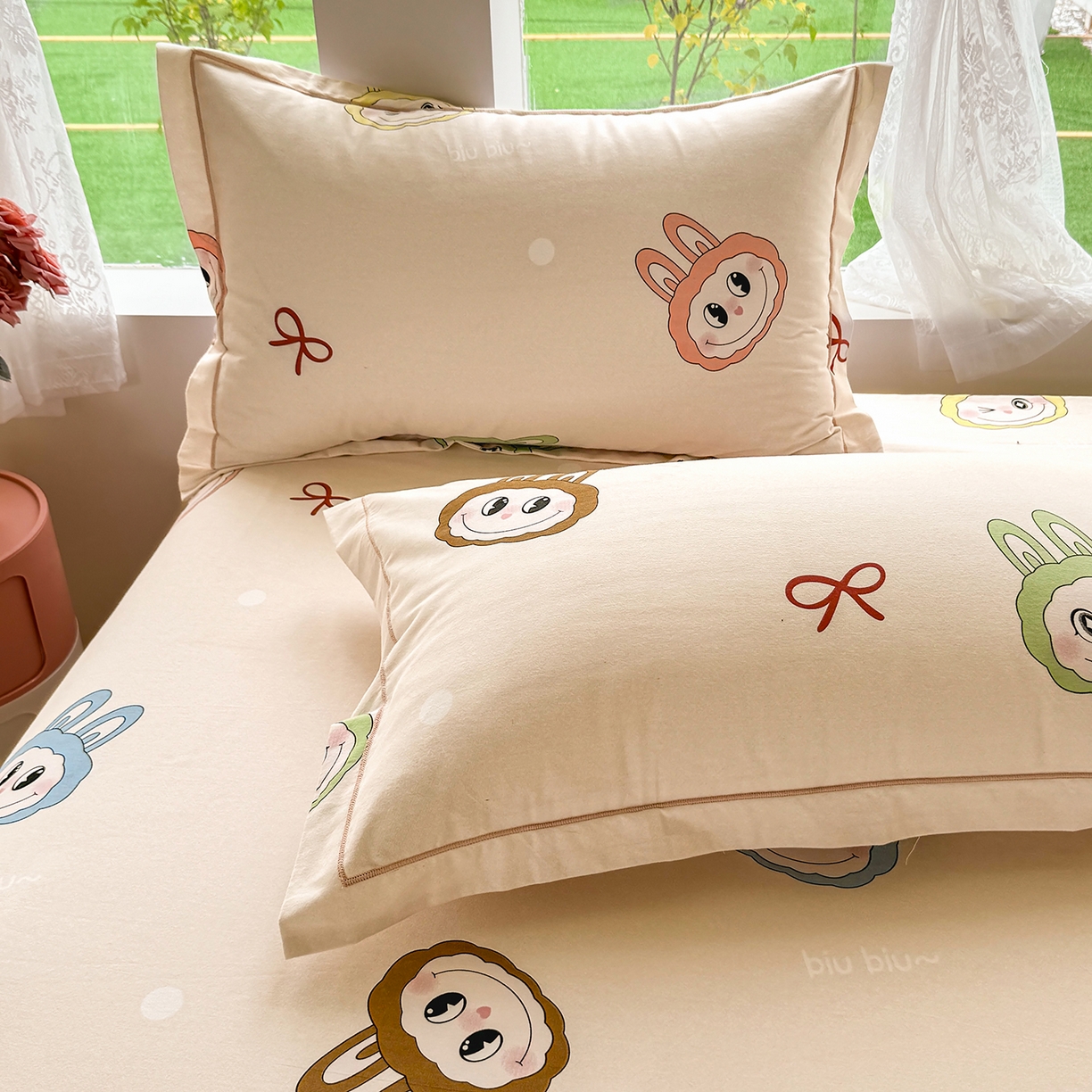 91家纺网 家纺一手货源 找家纺 壹贝家纺 2025新款A类100%全棉纯棉磨毛枕套单枕套枕套单件 拉多-米