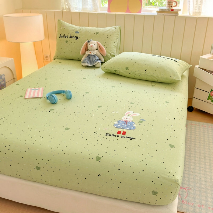 91家纺网 家纺一手货源 找家纺 （总）娜娜 2025新款60支全棉贴布绣床笠